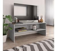 TV Cabinet Concrete Grey 100x40x40 cm Engineered Wood