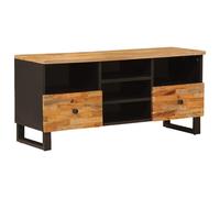 vidaXL TV Cabinet Corona Brown 100 x 33 x 46 cm Solid Mango Wood