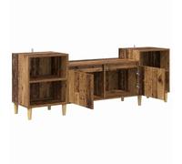 TV Cabinet Engineered Wood Home Sideboard Media Cabinet Multi Colours vidaXL