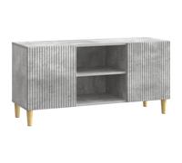 vidaXL TV Cabinet Concrete Grey 102 x 34.5 x 50 cm Engineered Wood