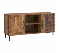TV Cabinet Engineered Wood Media Storage Unit Living Room Vintage Stand vidaXL