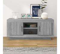 Vidaxl Tv Cabinet Grey Sonoma 102X35X45 Cm Engineered Wood