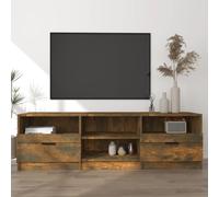 TV Cabinet Engineered Wood Medium TV Stand Media Unit Storage Cabinet