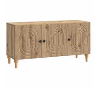 TV Cabinet Engineered Wood Modern Stand Living Room Media Storage Unit vidaXL
