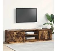 TV Cabinet Engineered Wood TV Unit Media Centre Stand Multi Colours 2 Doors