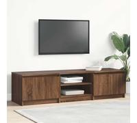 TV Cabinet Engineered Wood TV Unit Media Centre Stand Multi Colours 2 Doors
