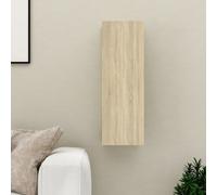 TV Cabinet Engineered Wood Wall Mounted Stand Living Room TV Console vidaXL