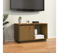 TV Cabinet Entertainment Centre Media TV Unit TV Stand Solid Pinewood vidaXL