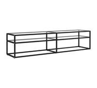 TV Cabinet Entertainment Centre TV Stand Media TV Unit Tempered Glass vidaXL