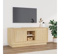 TV Cabinet Grey Sonoma 102x35x45 cm Engineered Wood vidaXL
