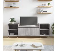 TV Cabinet Grey Sonoma 160x35x55 cm Engineered Wood Berkfield Home Grey One Size