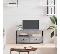 TV Cabinet Grey Sonoma 90x33x45 cm Engineered Wood&Iron Berkfield Home Grey One Size
