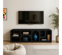 Tv Cabinet Large Otis Geometric Black