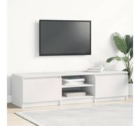 Vidaxl Tv Cabinet White 140X40X35.5 Cm Engineered Wood