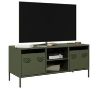 TV Cabinet Olive Green 101.5x39x43.5 cm Cold-rolled Steel Berkfield Home Green One Size