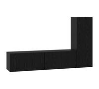 TV Cabinet Set 4 Piece Chipboard Living Room Multi Colours Multi Sizes vidaXL