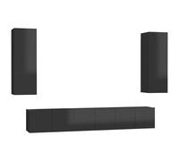 TV Cabinet Set 5 Piece Chipboard TV Stand Multi Colours Multi Sizes vidaXL