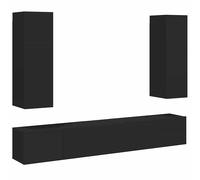 TV Cabinet Set 5 Piece Chipboard TV Stand Multi Colours Multi Sizes vidaXL