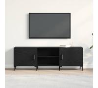 TV Cabinet Set Black Oak 150 x 30 x 50 cm Engineered Wood