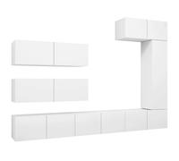 TV Cabinet Set Engineered Wood TV Stand Multi Colours/Sizes 6/7/8 Piece vidaXL