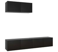 TV Cabinet Set TV Stand TV Unit Entertainment Centre Engineered Wood vidaXL
