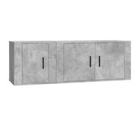 TV Cabinet Set TV Unit Set Sideboard TV Stand 2 Piece Engineered Wood vidaXL