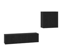TV Cabinet Set with Shelf Wall-mounted 4 pcs Engineered Wood vidaXL