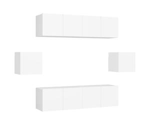 TV Cabinet Sets 6 Piece Chipboard TV Cabinet Multi Colours Multi Sizes vidaXL