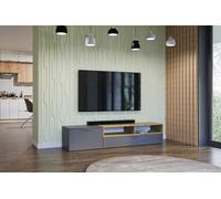 Tv Cabinet Shefa Line Marocco 175 Graphite Grey - Artisan Oak