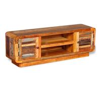 TV Cabinet Solid Reclaimed Wood 120x30x40 cm Berkfield Home Multi One Size