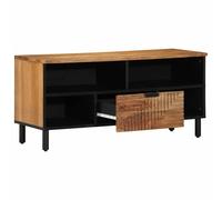 vidaXL TV Cabinet Brown 100x33x46 cm Solid Wood Mango