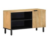 TV Cabinet Solid Wood Mango Cd Storage Cabinet Cd Storage Furniture vidaXL