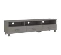 (light grey) vidaXL TV Cabinet Solid Wood Pine Wooden TV Stand Unit Furniture Multi Colours