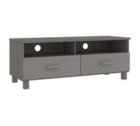 (light grey) vidaXL TV Cabinet Solid Wood Pine Wooden TV Stand Unit Furniture Multi Colours