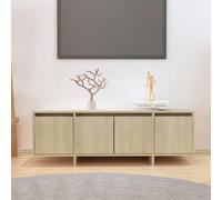 TV Cabinet Sonoma Oak 120x30x40.5 cm Engineered Wood Berkfield Home Beige One Size