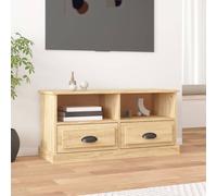 TV Cabinet Sonoma Oak 93x35.5x45 cm Engineered Wood Berkfield Home Brown One Size