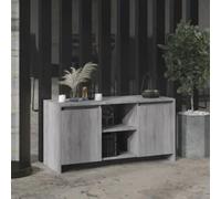 TV Cabinet Stand Media Entertainment Television With Doors & Compartments Unit