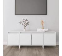 vidaXL Tv Cabinet White 120x30x40.5 cm Engineered Wood, White