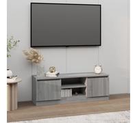 TV Cabinet Stand with Door & Compartments, Media Entertainment Television Unit