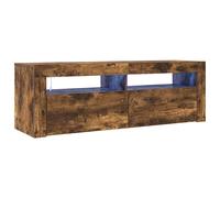 TV Cabinet with LED Lights Entertainment Centre TV Stand Media TV Unit vidaXL