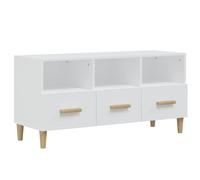 Vidaxl Tv Cabinet White 102X36X50 Cm Engineered Wood