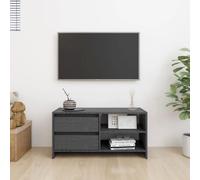 TV Cabinet TV Stand Entertainment Centre Media TV Unit Solid Wood Pine vidaXL