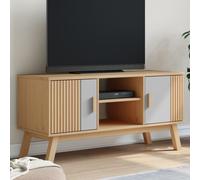 TV Cabinet TV Stand Entertainment Centre Media TV Unit Solid Wood Pine vidaXL