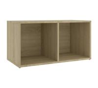 vidaXL TV Cabinet Sonoma Oak Engineered Wood Stereo Cabinet TV Stand Furniture