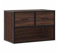 TV Cabinet TV Stand Media Cabinet TV Unit Engineered Wood and Metal vidaXL