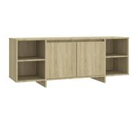 Vidaxl Tv Cabinet Sonoma Oak 130X35X50 Cm Engineered Wood