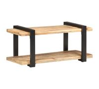 vidaXL Rough Mango Wood TV Cabinet Console Table Sideboard Stereo Media Stand
