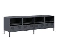 TV Cabinet TV Stand TV Unit Entertainment Centre Cold-rolled Steel vidaXL