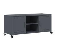 TV Cabinet TV Stand TV Unit Entertainment Centre Cold-rolled Steel vidaXL