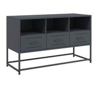 (anthracite) vidaXL TV Cabinet TV Stand TV Unit Media Cabinet Entertainment Centre Steel
